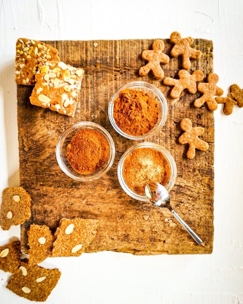 baked goods and spice blends