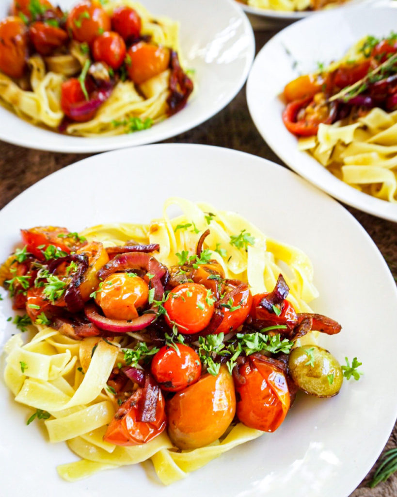 balsamic tomato pasta