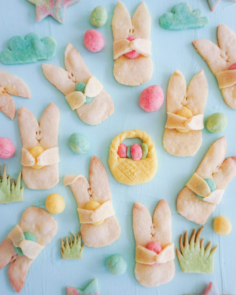 lots of bunny cookies