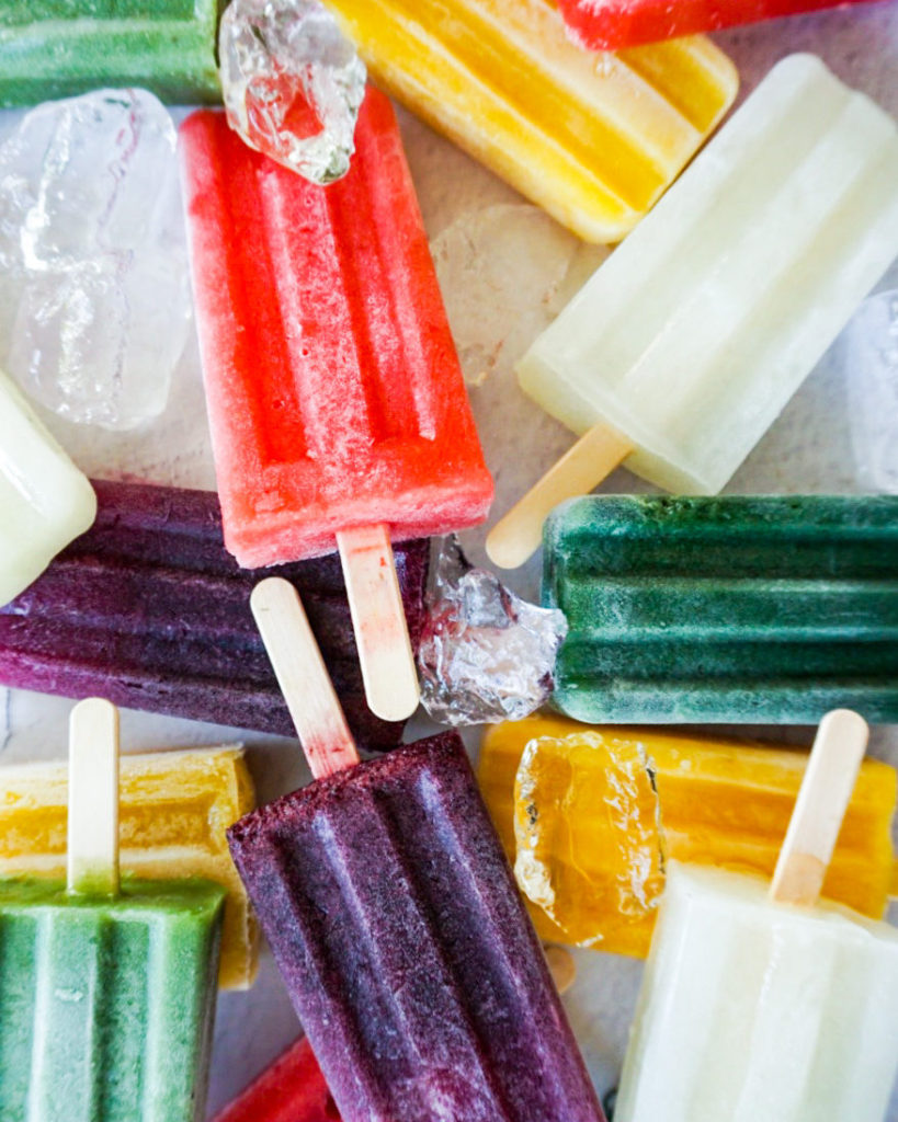 Rainbow Popsicles Recipe 