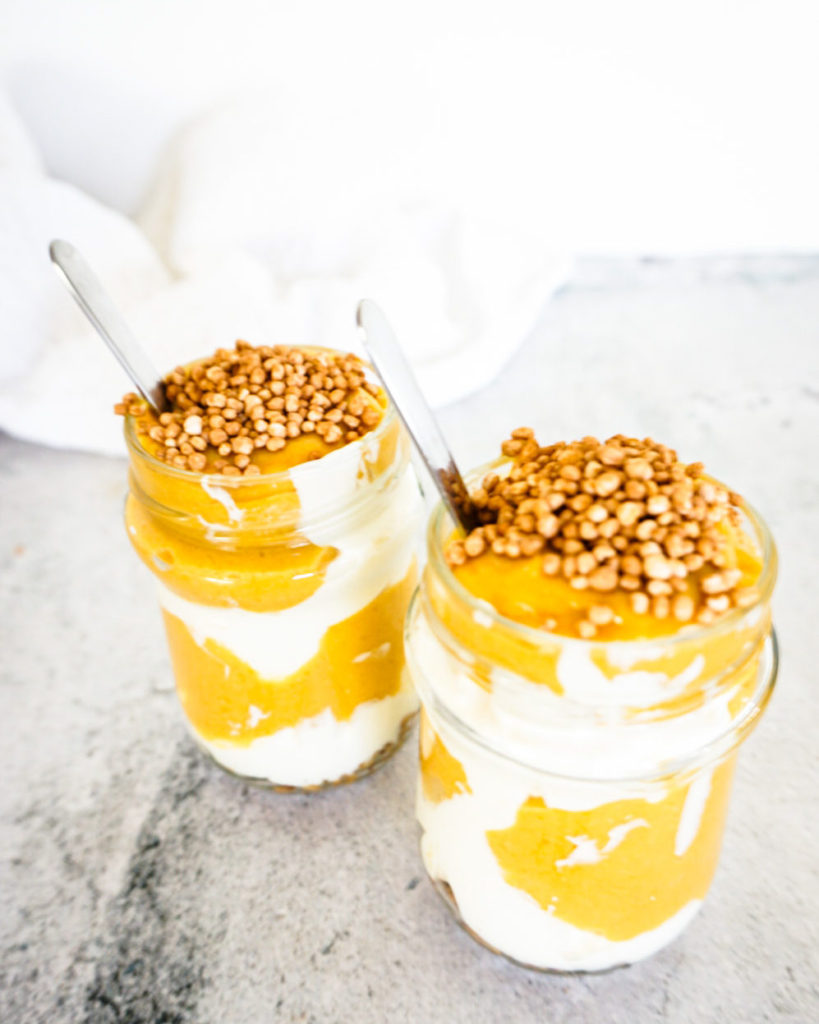 Coconut mango chia pudding - another healthy recipe by Familicious