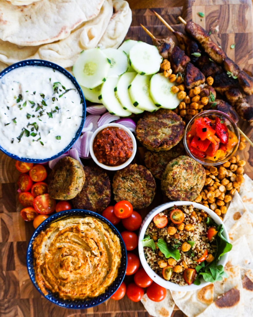 mezze platter