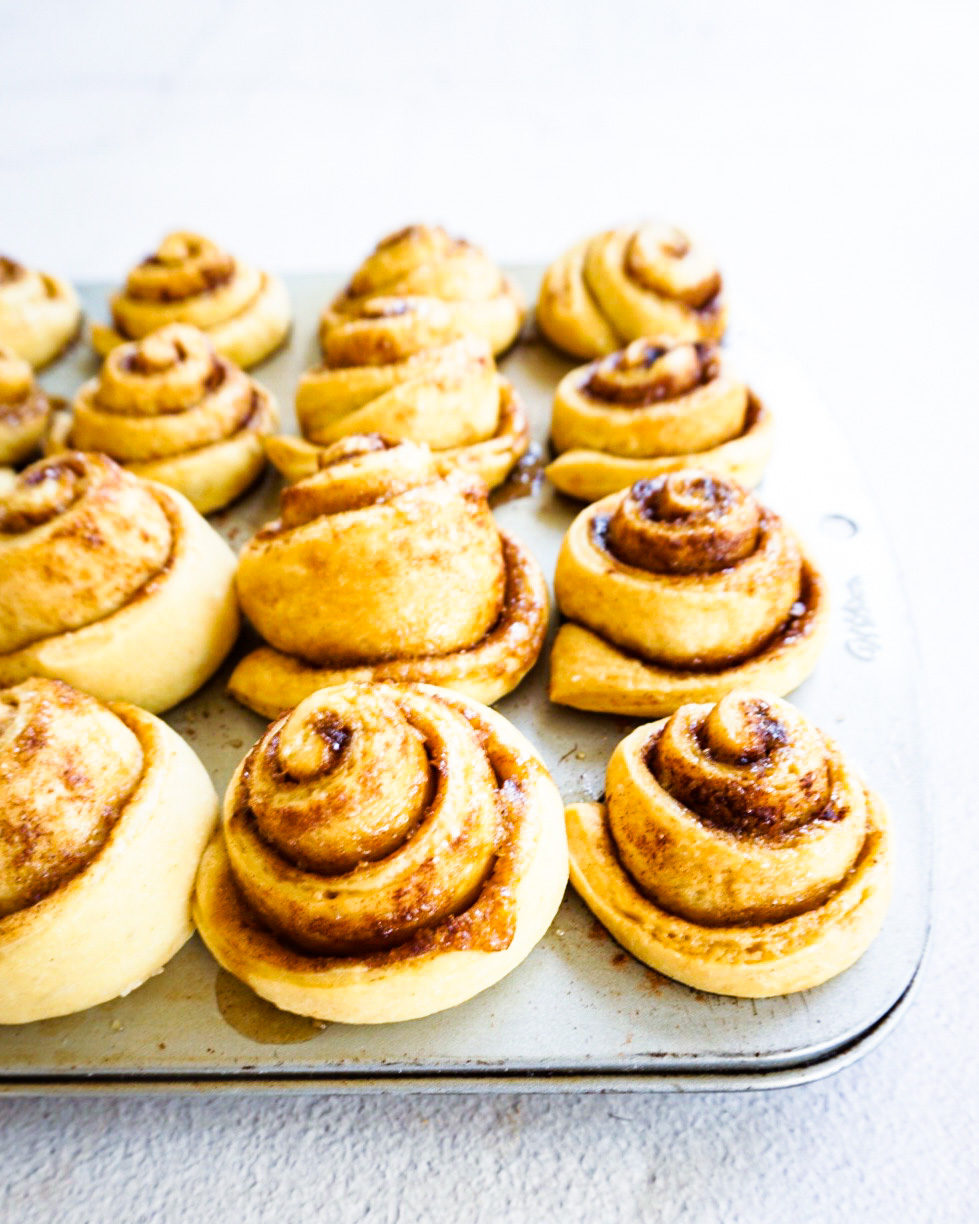 mini cinnamon rolls