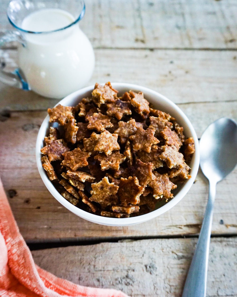 cereal in a bowl