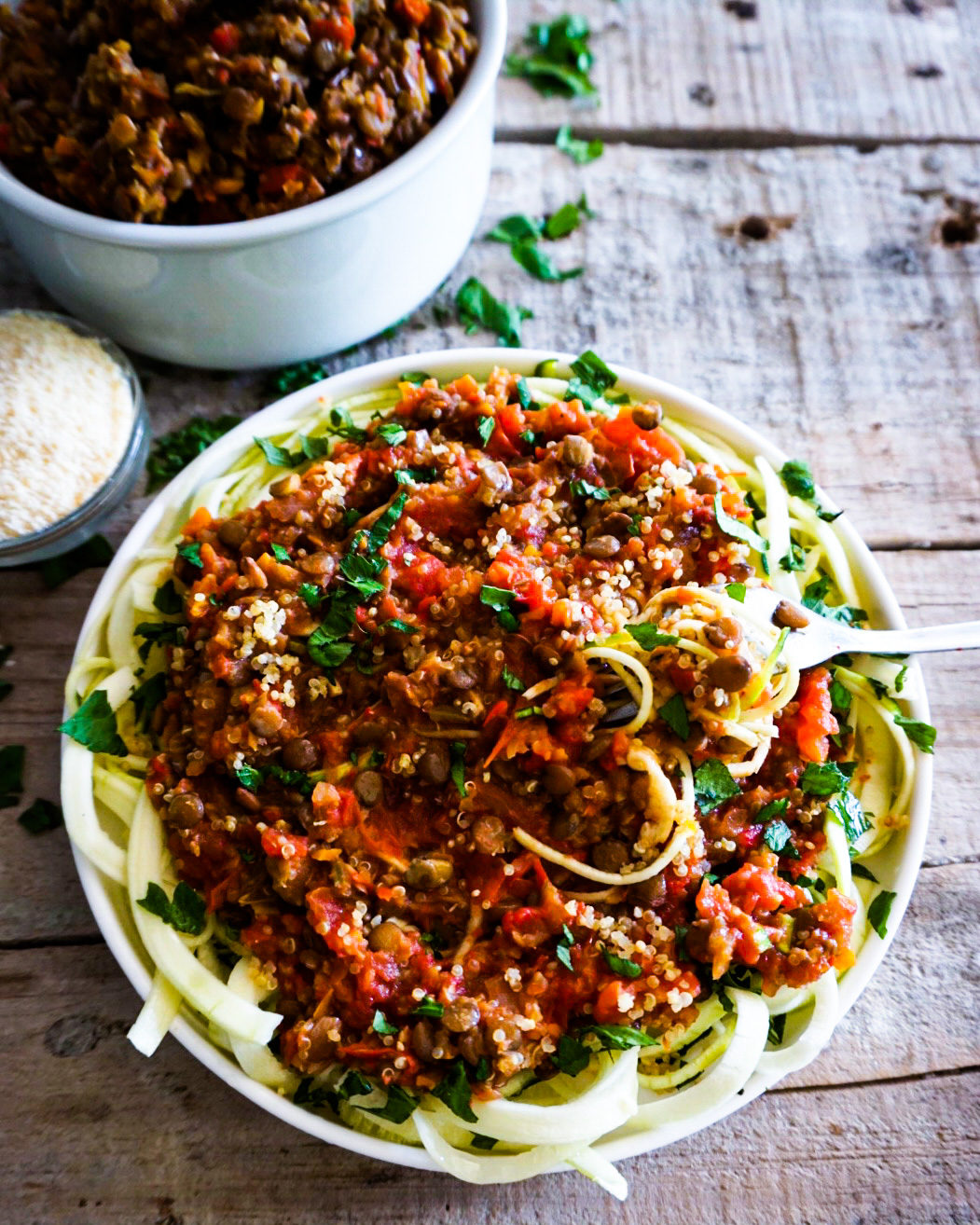 lentil bolognese