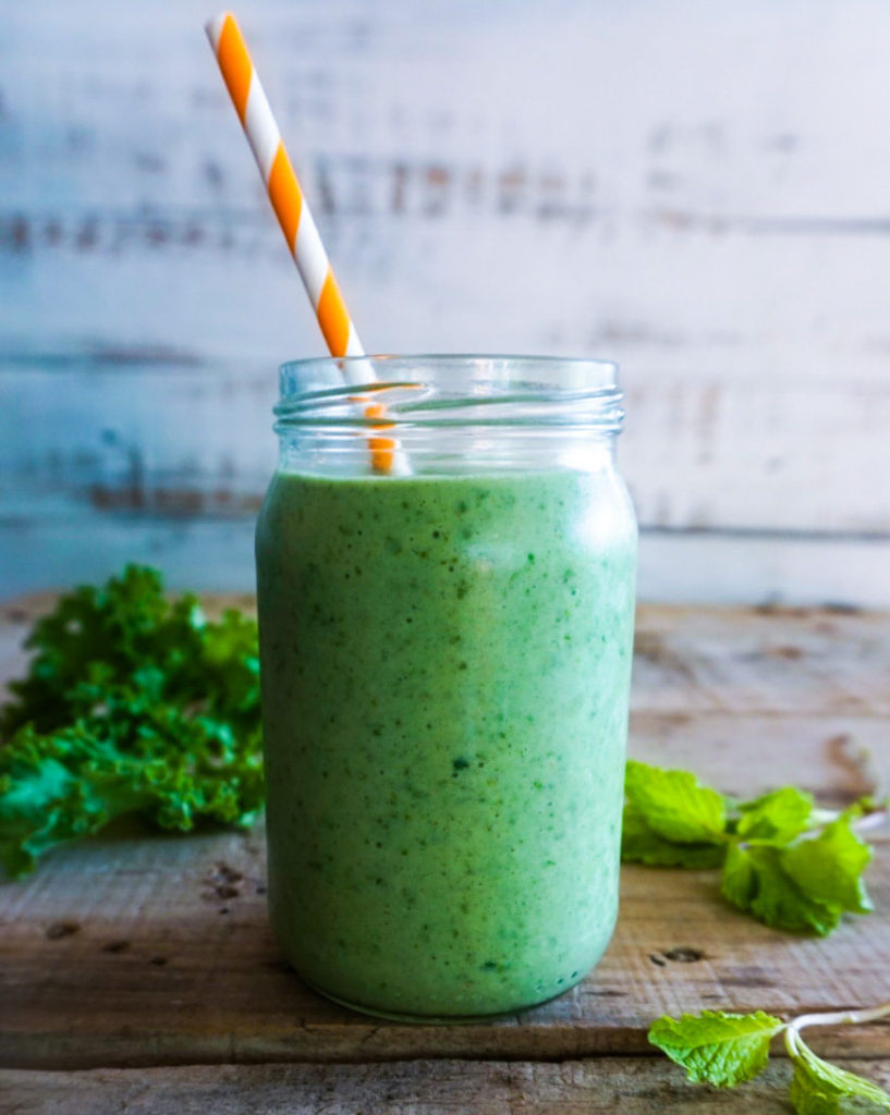 green avocado smoothie