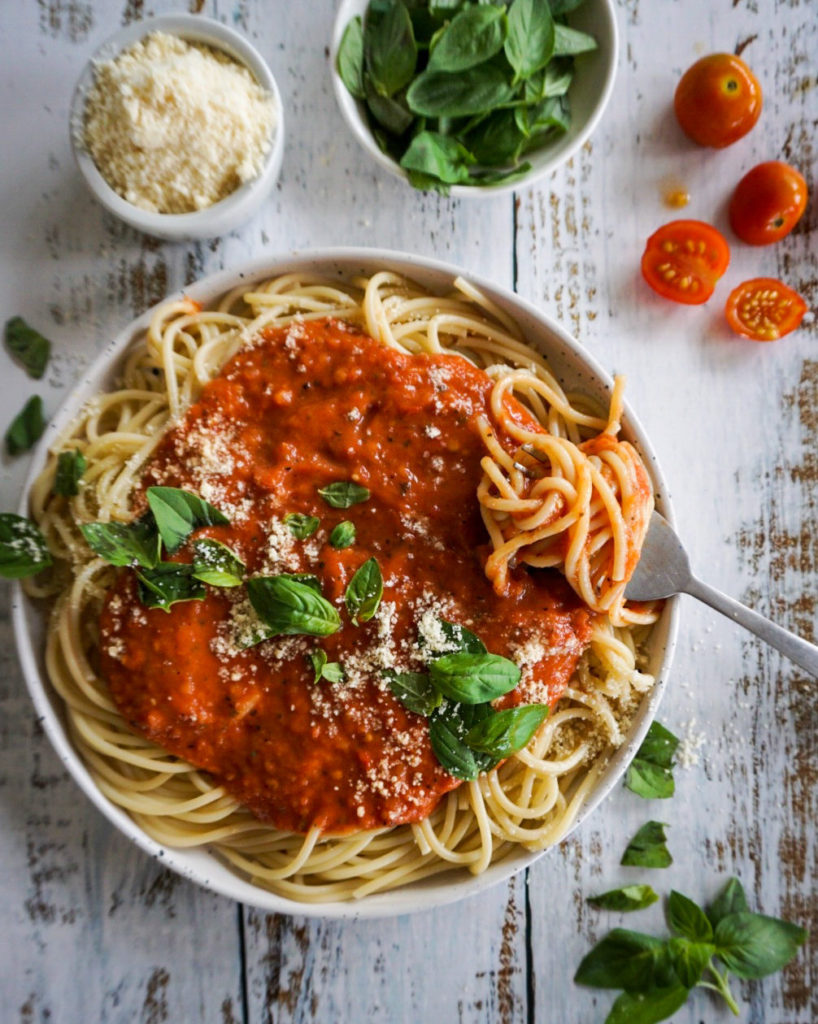 oven roasted tomato sauce