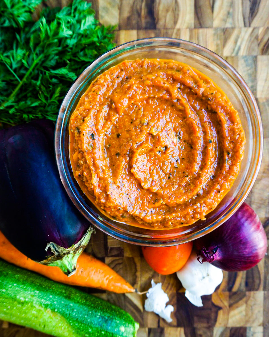 roasted veggie sauce