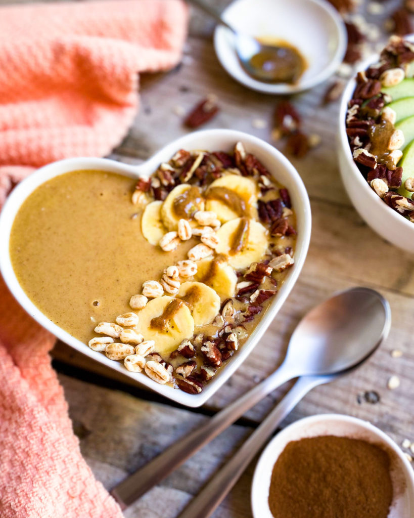 pumpkin smoothie bowl