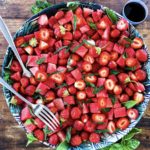 strawberry watermelon summer salad